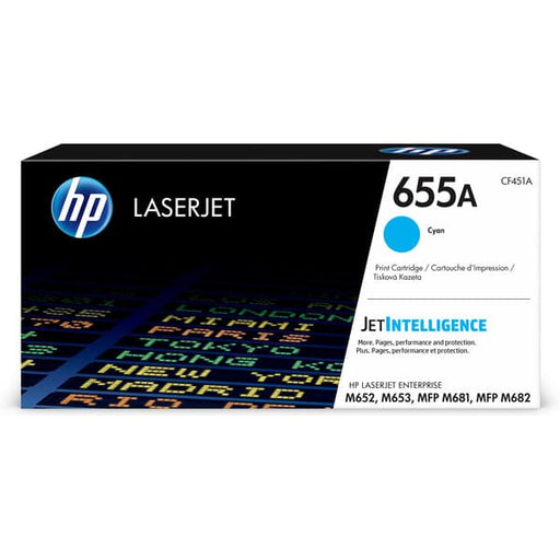 HP Toner CF451A 655A ca. 10.500 Seiten - Toner