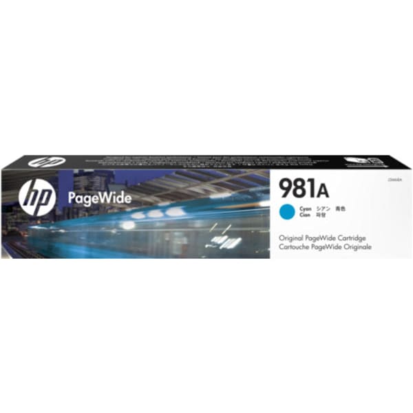 HP Toner J3M68A 981A Cyan ca. 6.000 Seiten - Toner