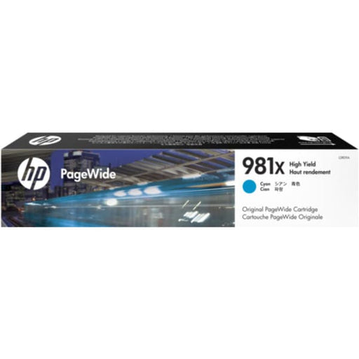 HP Toner L0R09A 981X Cyan ca. 10.000 Seiten - Toner