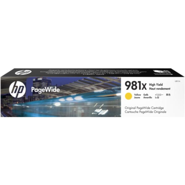 HP Toner L0R11A 981X Gelb ca. 10.000 Seiten - Toner