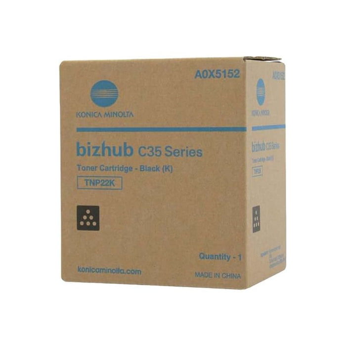 Konica Minolta Toner A0X5152 TNP22K Schwarz ca. 6.000 Seiten