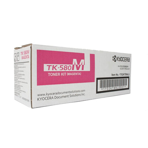 Kyocera Toner 1T02KTBNL0 TK-580M Magenta ca. 2.800 Seiten -