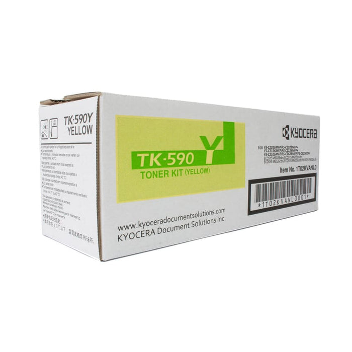 Kyocera Toner 1T02KVANL0 TK-590Y Gelb ca. 5.000 Seiten -