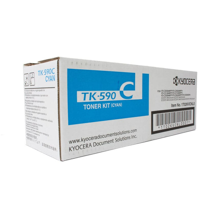 Kyocera Toner 1T02KVCNL0 TK-590C Cyan ca. 5.000 Seiten -