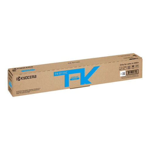 Kyocera Toner 1T02P3CNL0 TK8115C ca. 6.000 Seiten - Toner