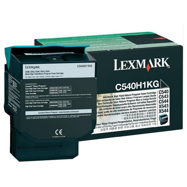 Lexmark Toner 0C540H1KG Schwarz ca. 2.500 Seiten - Toner