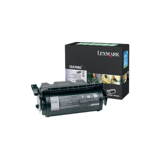 Lexmark Toner 12A7460 Schwarz ca. 5.000 Seiten - Toner