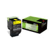 Lexmark Toner 80C20Y0 802Y Gelb ca. 1.000 Seiten - Toner