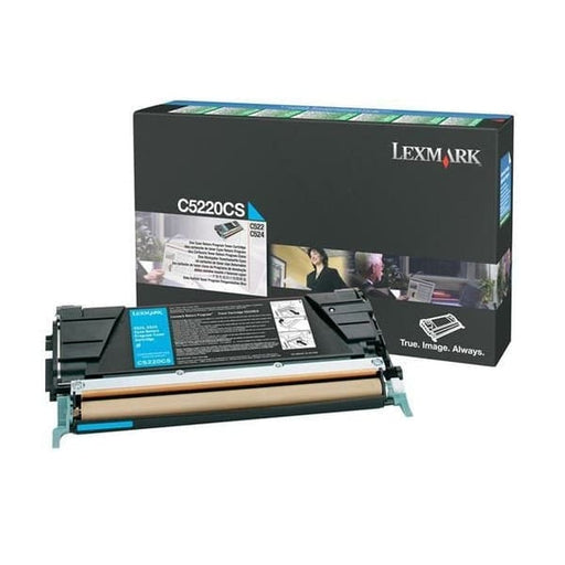 Lexmark Toner C5220CS Cyan ca. 3.000 Seiten - Toner