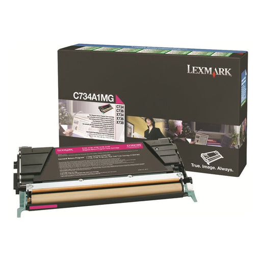 Lexmark Toner C734A1MG Magenta ca. 6.000 Seiten - Toner