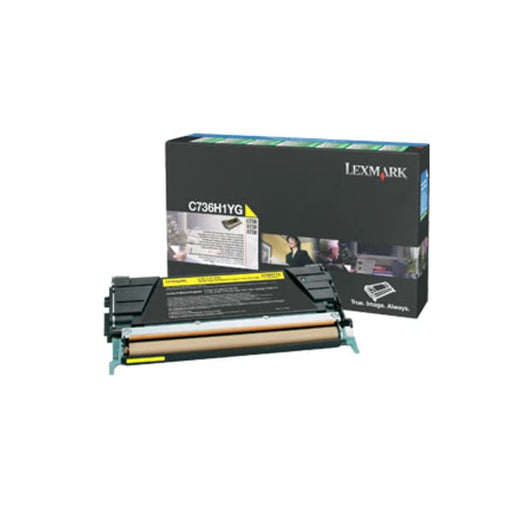 Lexmark Toner C736H1YG Gelb ca. 10.000 Seiten - Toner