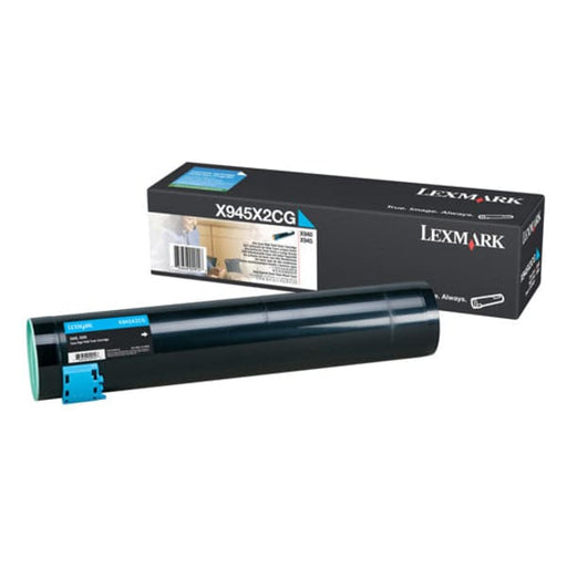 Lexmark Toner X945X2CG Cyan ca. 22.000 Seiten - Toner