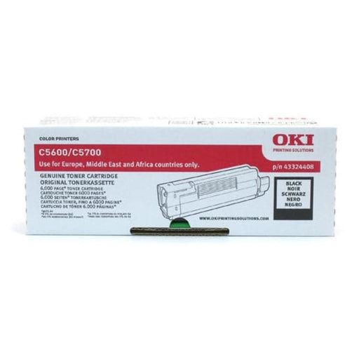 OKI Toner 43324408 Schwarz ca. 6.000 Seiten - Toner