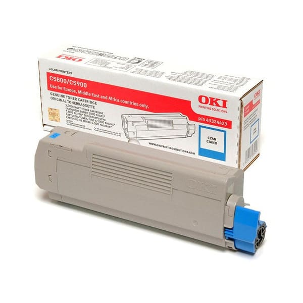 OKI Toner 43324423 Cyan ca. 5.000 Seiten - Toner