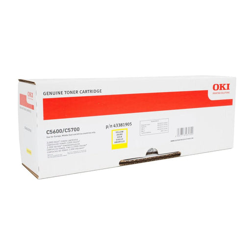 OKI Toner 43381905 Gelb ca. 2.000 Seiten - Toner