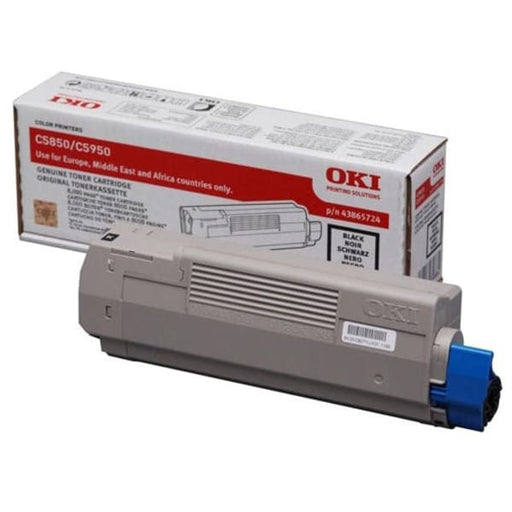 OKI Toner 43865724 Schwarz ca. 8.000 Seiten - Toner