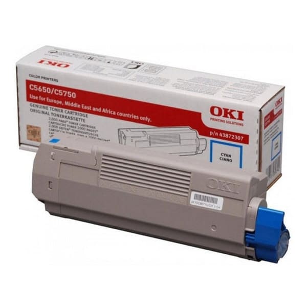 OKI Toner 43872307 Cyan ca. 2.000 Seiten - Toner