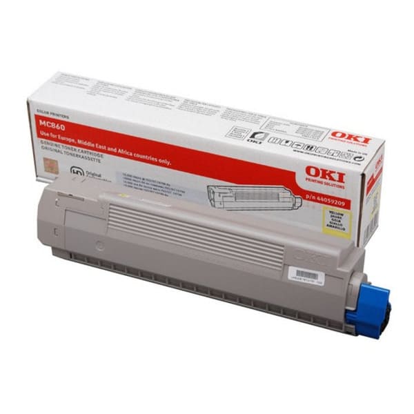 OKI Toner 44059209 Gelb ca. 10.000 Seiten - Toner