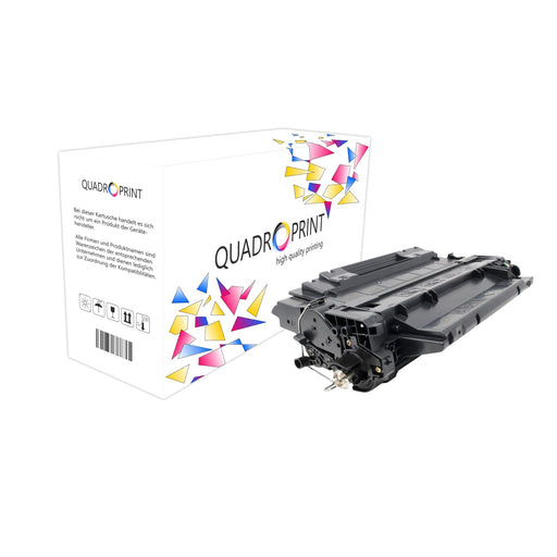 QUADROPRINT Toner ersetzt HP CE255A 724 Schwarz ca. 6.000