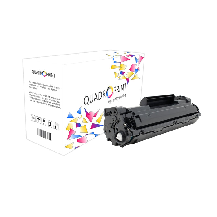 QUADROPRINT Toner ersetzt HP CF283X 83X Schwarz ca. 2.200