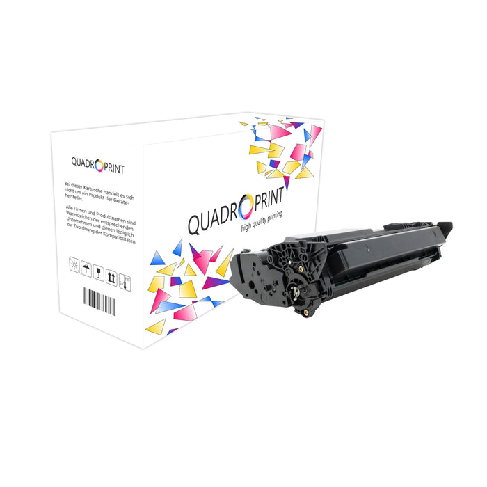 QUADROPRINT Toner ersetzt HP CF287A 87A Schwarz ca. 9.000