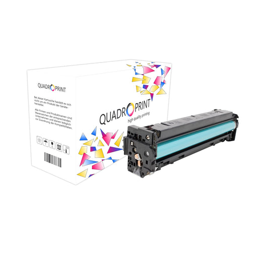 QUADROPRINT Toner ersetzt HP CF380X 312X Schwarz ca. 4.400