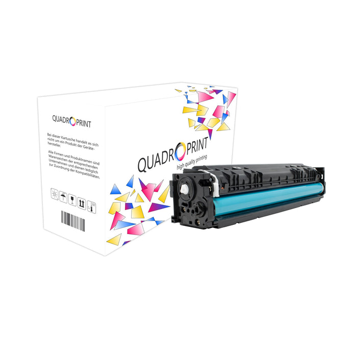 QUADROPRINT Toner ersetzt HP CF541X 203X Cyan ca. 2.500