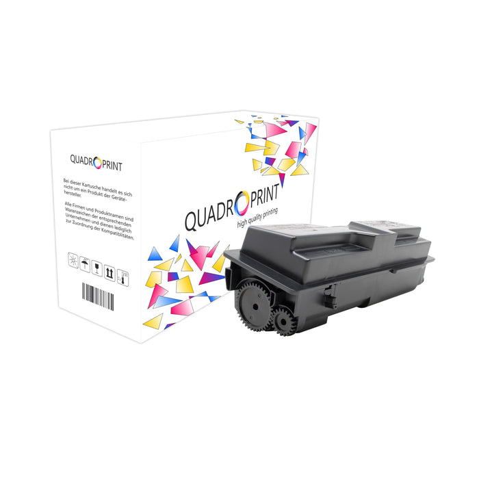 QUADROPRINT Toner ersetzt Kyocera TK-130 Schwarz ca. 7.200