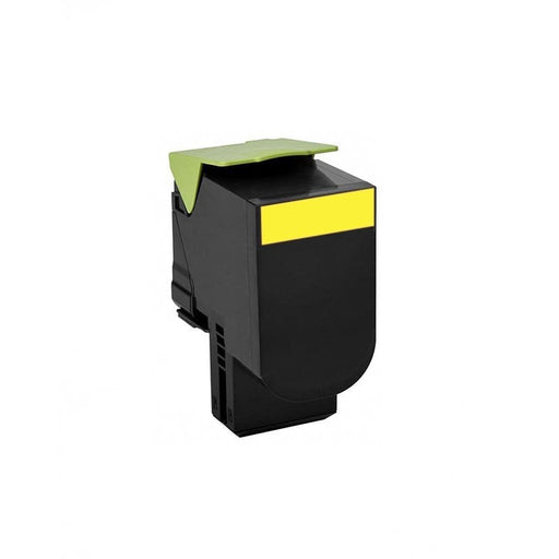 QUADROPRINT Toner ersetzt Lexmark 70C0H40 700H4 Gelb ca.