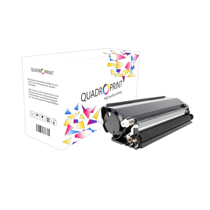 QUADROPRINT Toner ersetzt Lexmark X264H21G Schwarz ca. 9.000