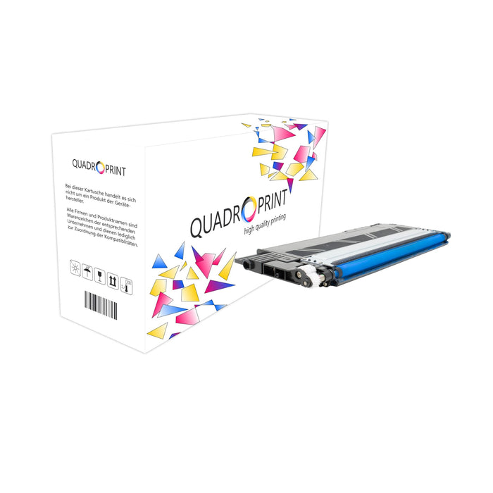 QUADROPRINT Toner ersetzt Samsung CLT-C406S/ELS Cyan ca.