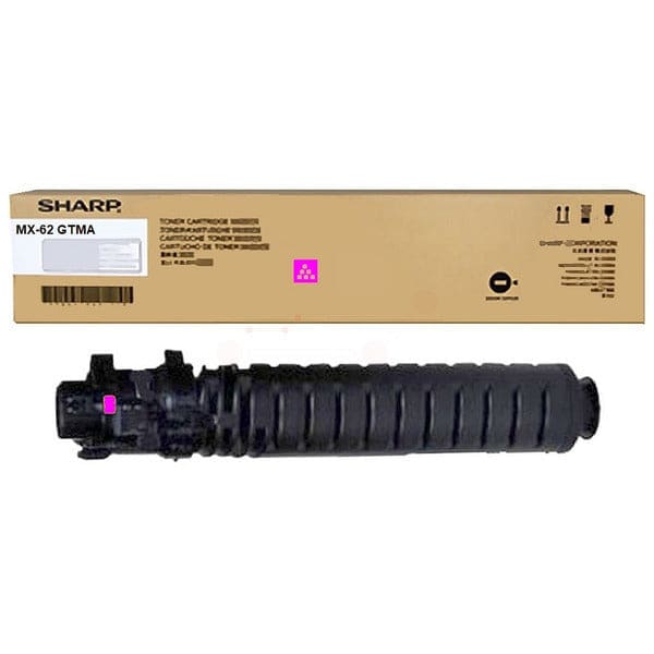 Sharp Toner MX62GTMA Magenta ca. 40.000 Seiten - Toner