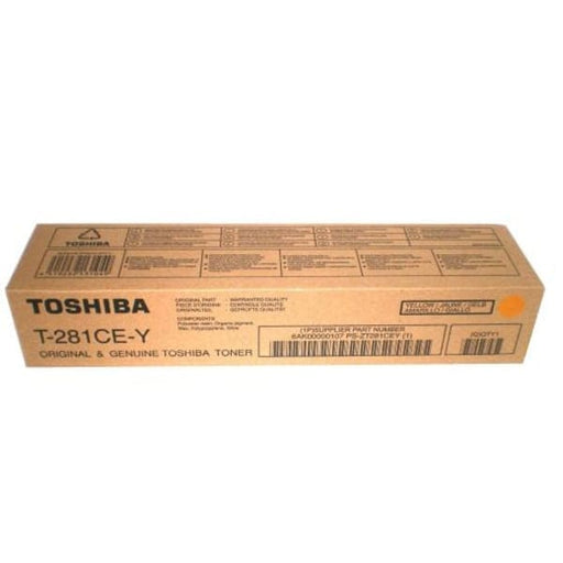 Toshiba Toner 6AK00000107 T281CEY Gelb ca. 10.000 Seiten -